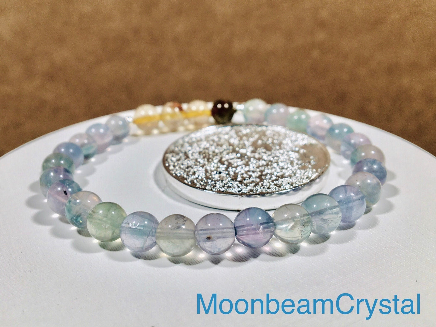 Fluorite Bracelet, Unicorn Fluorite Bracelet, Reiki Healing Crystal Bracelet, Blue-Purple Gemstone Bracelet, Bracelet Set Gift for her