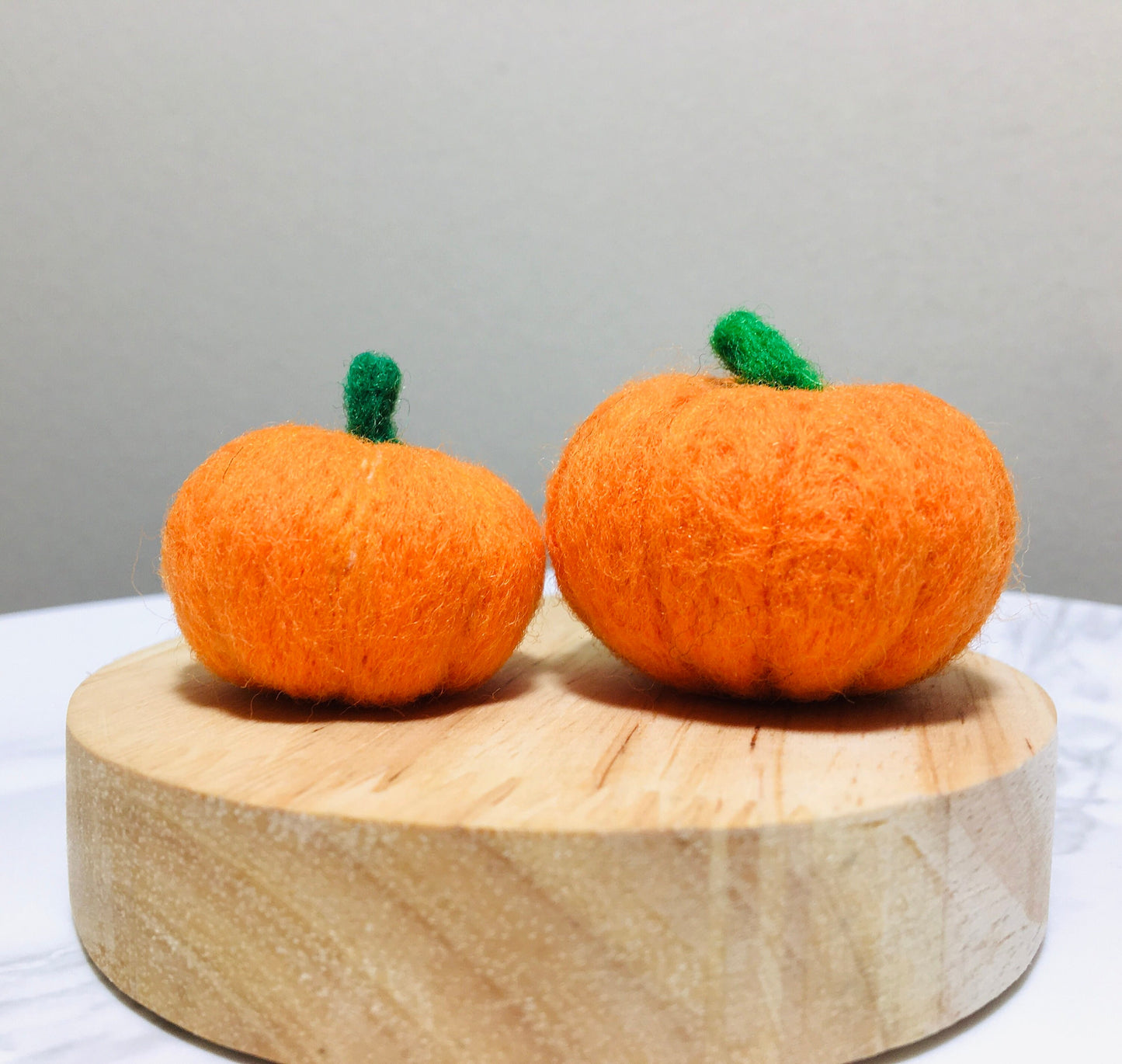 Helloween Pumpkin,Wool Felt, Set of 3,Felt Helloween Bulk Craft Home Decoration,Wool Felt Pumpkins,Halloween Lovely Gifts,Halloween Ornament