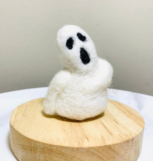 Felt Ghosts Felt Helloween Bulk Craft Home Decoration Wool Ghosts Halloween Lovely Gifts Wool Felt Ghosts Ornament Halloween Ghost Gifts