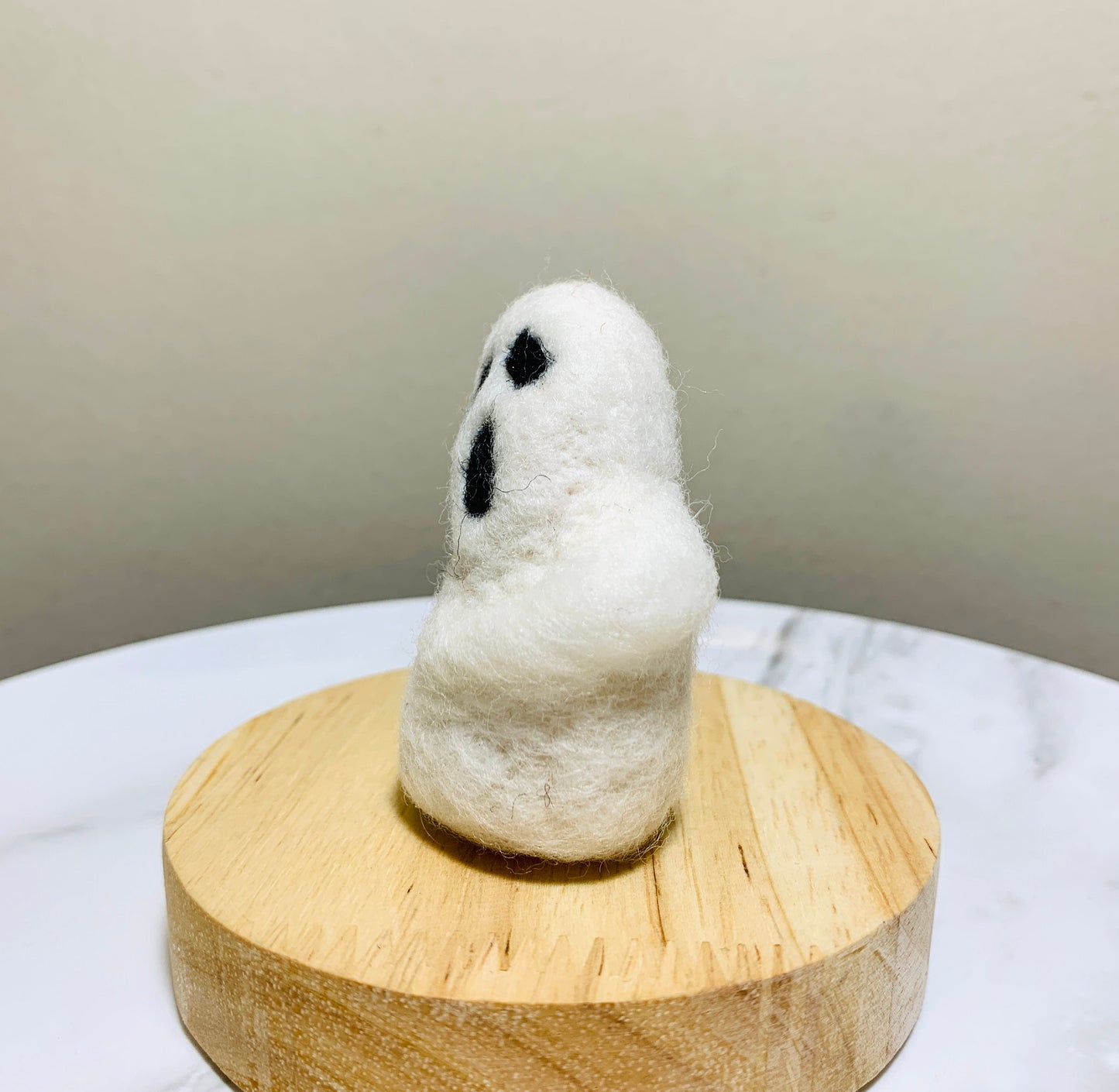 Felt Ghosts Felt Helloween Bulk Craft Home Decoration Wool Ghosts Halloween Lovely Gifts Wool Felt Ghosts Ornament Halloween Ghost Gifts