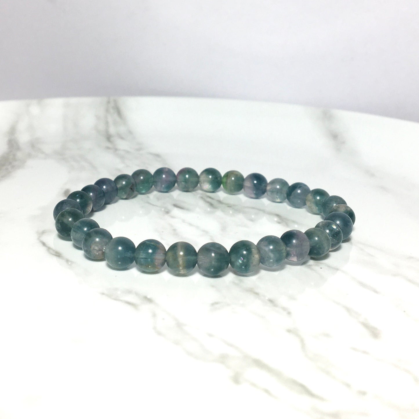 Watermelon Fluorite Bracelet,Green Fluorite,Healing Crystal Bracelet,Reiki,Natural Crystal Gemstone,Gift for her, Birthday GiftBracelet