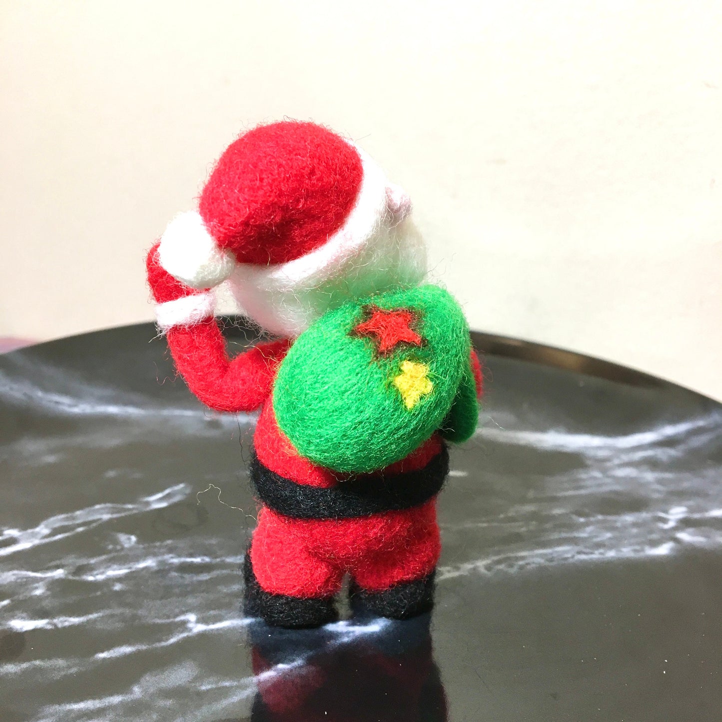 Father Christmas Wool Felt, Santa Claus Wool Felt, Christmas ELk wool felt,Christmas Cap Snowman, Christmas Home Decor,kids Christmas Gift